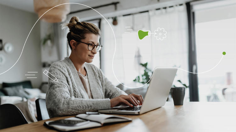 telelana-internet-etxean emakumea-telelana-ordenagailua-internet