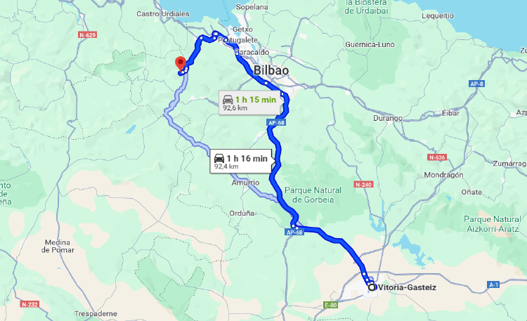 Vitoria   Gasteiz a Sopuerta Vitoria   Gasteiz a Sopuerta
