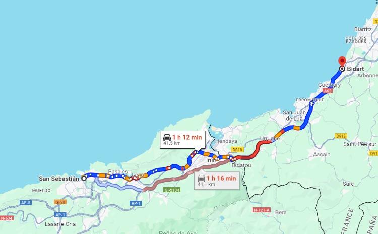 Donostia Bidart Donostia Bidart