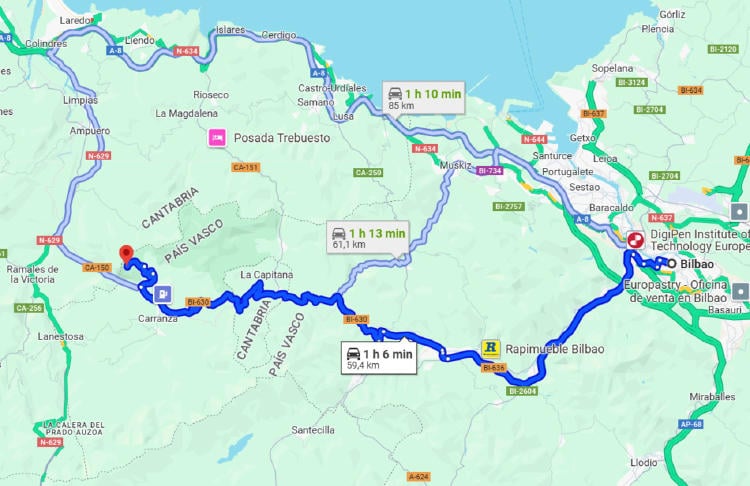 ruta Bilbao Bilbo coche cuevas de pozalagua ruta Bilbao Bilbo coche cuevas de pozalagua