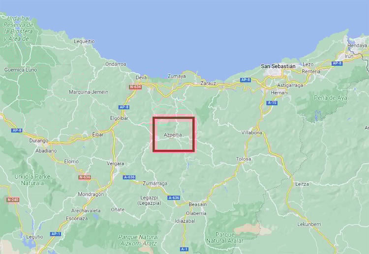 Dónde está Azpeitia Dónde está Azpeitia