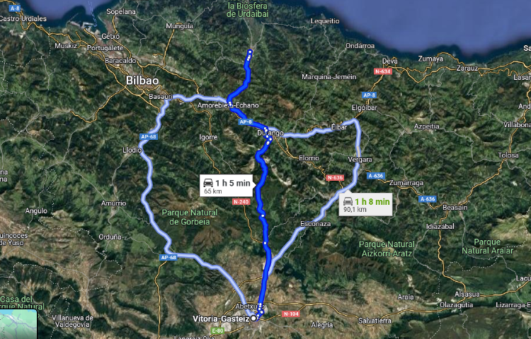 Donostia a Gernika Donostia a Gernika