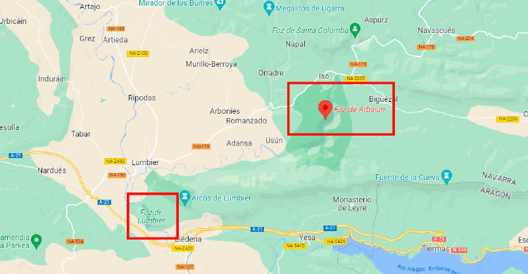 Foz de Arbaiun Foz de Arbaiun