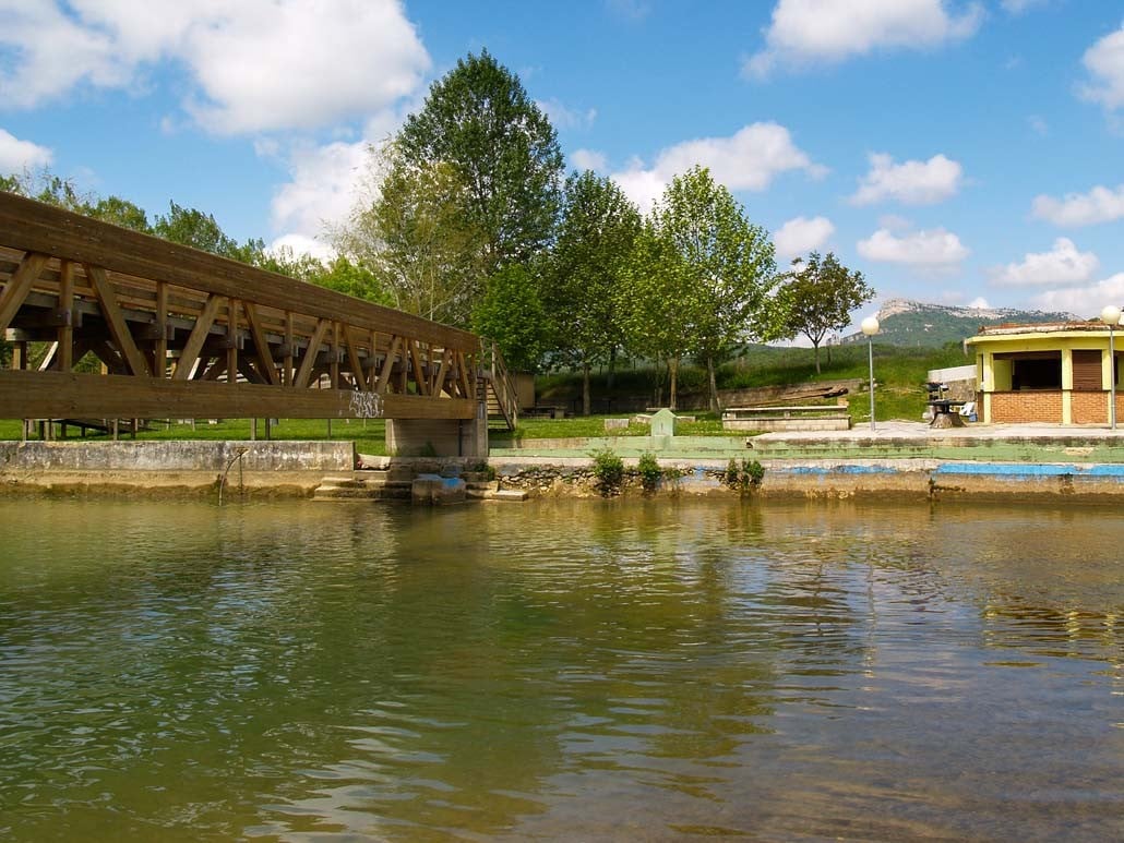 Playa fluvial fresnedo