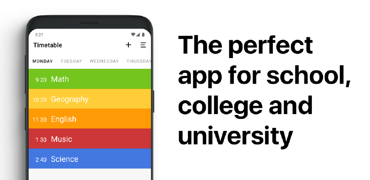 Class Timetable app Class Timetable app