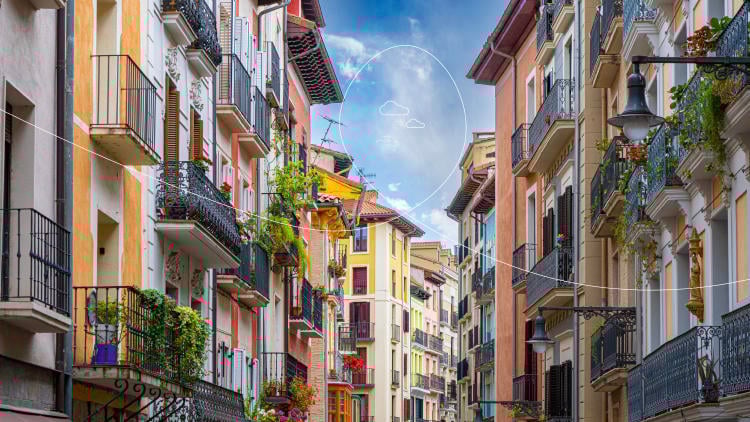 Pamplona calle Pamplona calle