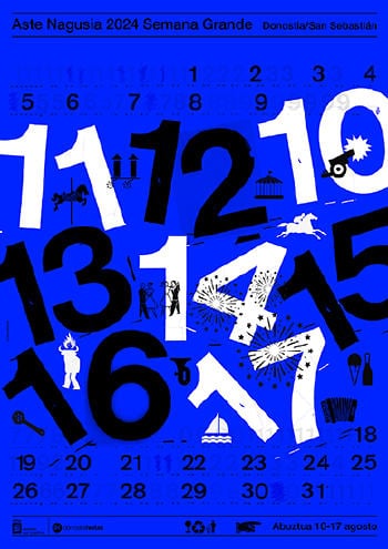 Cartel Semana Grande San Sebastian Cartel Semana Grande San Sebastian