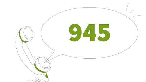 Prefijo 945 ¿De dónde es? ¿A quién pertenece?  Prefijo 945 ¿De dónde es? ¿A quién pertenece?