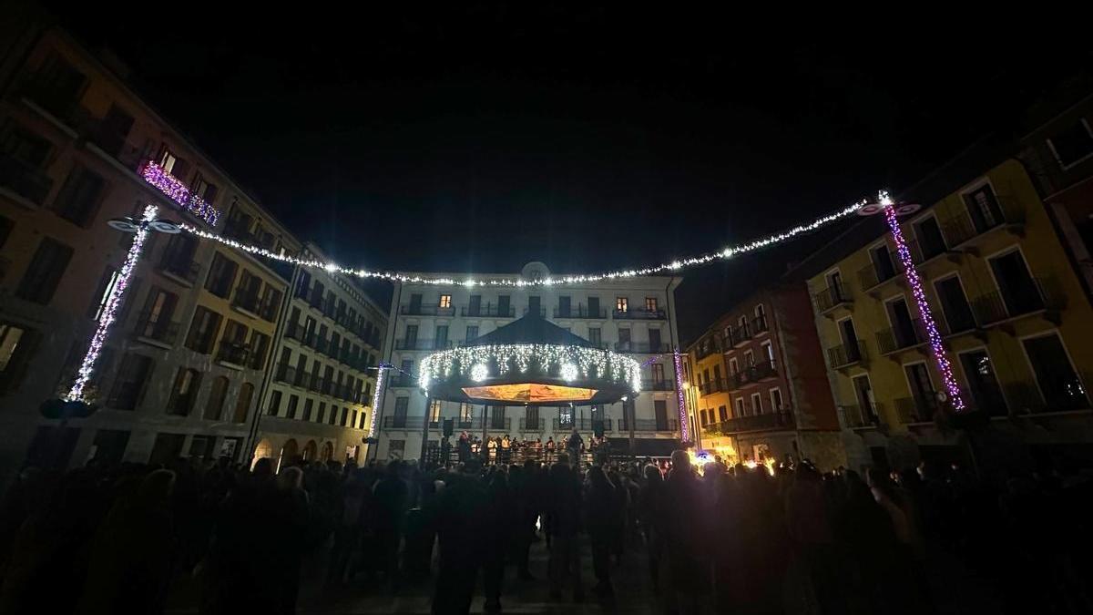 Plaza de Tolosa Iluminada