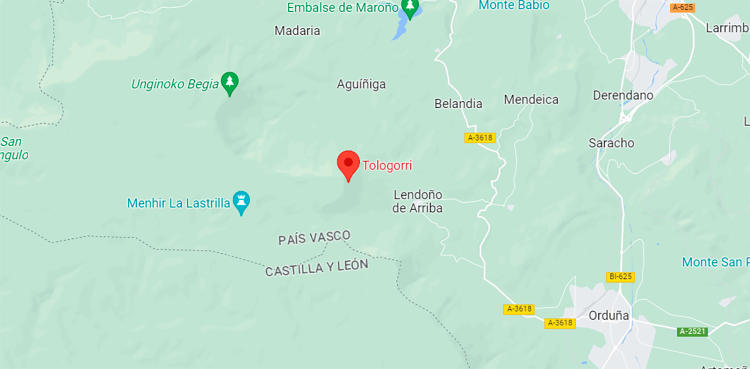 Donde está la subida al Tologorri Donde está la subida al Tologorri