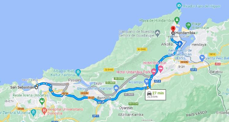 San Sebastián Hondarribia San Sebastián Hondarribia