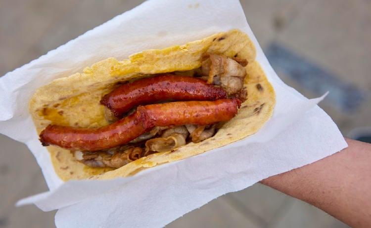 talo con txistorra talo con txistorra