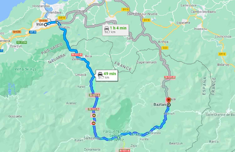 Irún Baztán Irún Baztán